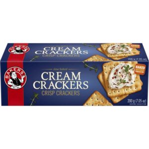 Bakers Cream Crackers  12X200g