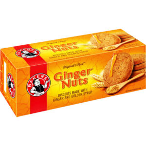 Bakers Ginger Nut 12X190g